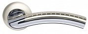 Картинка Ручка раздельная ARMADILLO Libra LD26-1SN/CP-3 матовый никель/хром TECH (кв. 8х140)